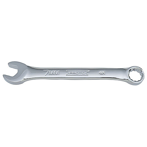 ‎Proto Full Polish Metric Short Combination Wrench 7 mm - 12 Point