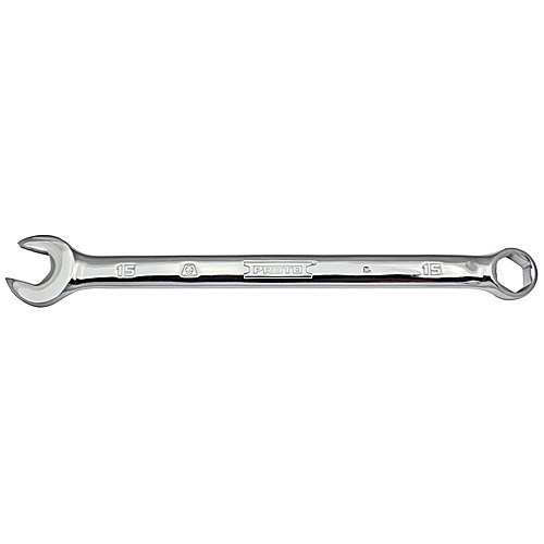 ‎Proto Full Polish Combination Wrench 15 mm - 6 Point
