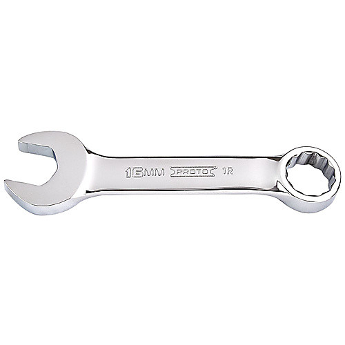 ‎Proto Full Polish Metric Short Combination Wrench 16 mm - 12 Point