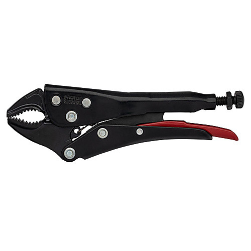 ‎Proto Locking Curved Jaw Pliers w/Cutter - 5-1/2″