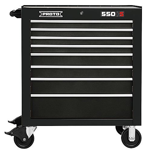‎Proto 550S 34″ Roller Cabinet - 8 Drawer, Gloss Black