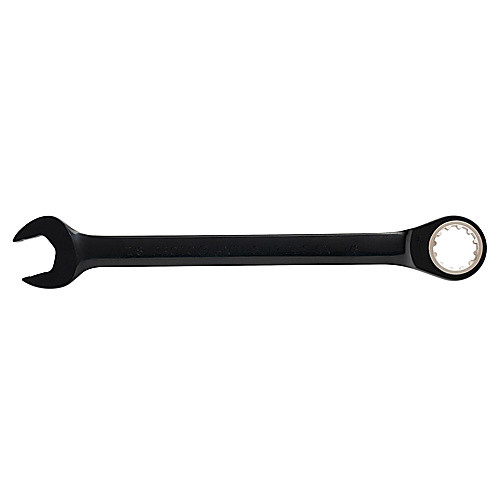 Proto Black Chrome Combination Non-Reversible Ratcheting Wrench 7/8″ - Spline