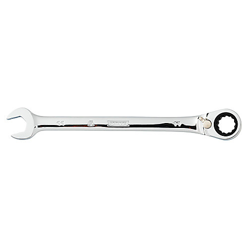 ‎Proto Full Polish Combination Reversible Ratcheting Wrench 11 mm - 12 Point