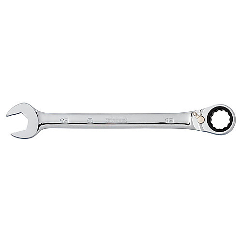 ‎Proto Full Polish Combination Reversible Ratcheting Wrench 19 mm - 12 Point