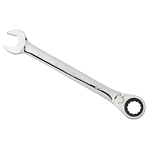 ‎Proto Full Polish Combination Reversible Ratcheting Wrench 27 mm - 12 Point