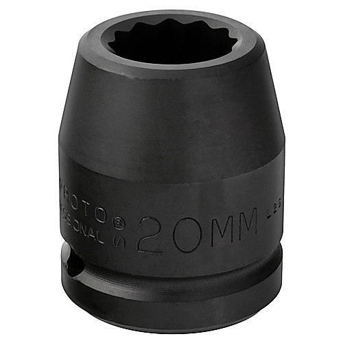 ‎Proto 3/4″ Drive Impact Socket 20 mm - 12 Point