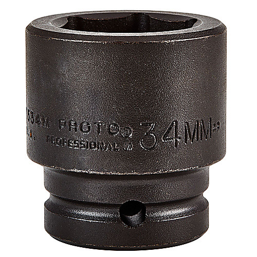 ‎Proto 3/4″ Drive Impact Socket 34 mm - 6 Point