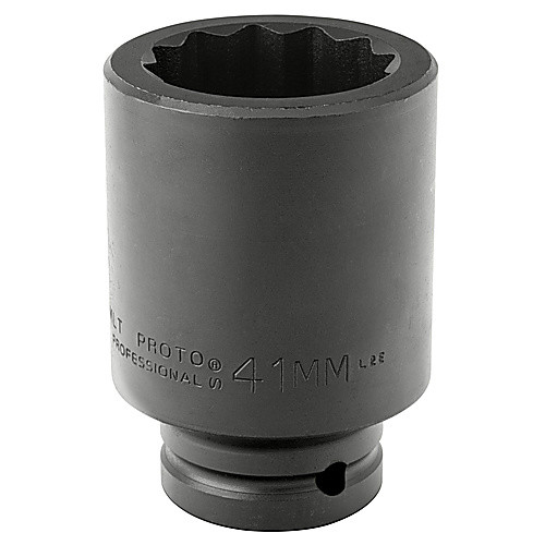 ‎Proto 3/4″ Drive Deep Impact Socket 41 mm - 12 Point