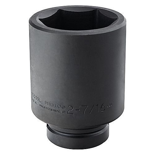 ‎Proto 1″ Drive Deep Impact Socket 2-7/16″ - 6 Point