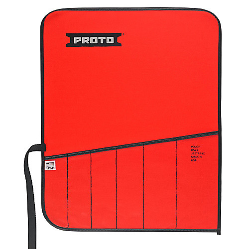 Proto Red Canvas 9-Pocket Tool Roll