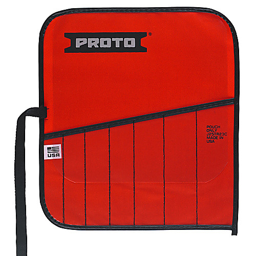 Proto Red Canvas 7-Pocket Tool Roll