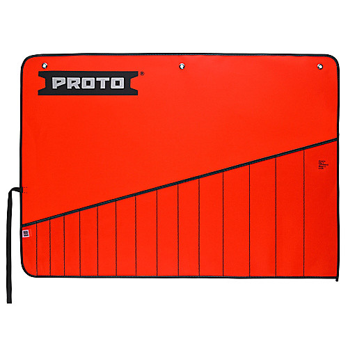 Proto Red Canvas 15-Pocket Tool Roll
