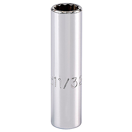 ‎Proto 1/4″ Drive Deep Socket 11/32″ - 12 Point