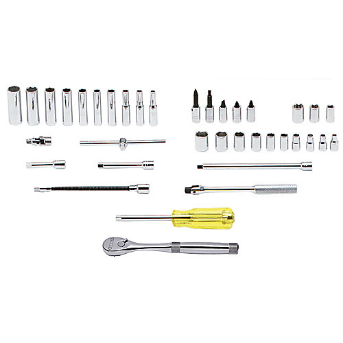 ‎Proto 1/4″ Drive 37 Piece Socket, Combination Set - 6 Point