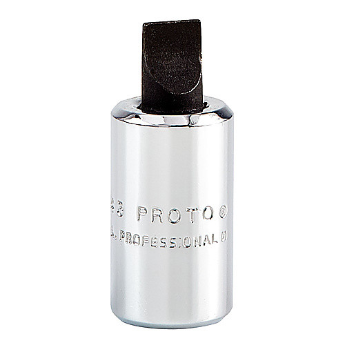 ‎Proto 1/4″ Drive Slotted Screwdriver Bit Socket - 1/4″