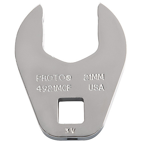Proto 3/8″ Drive Crowfoot Wrench 21 mm Open End