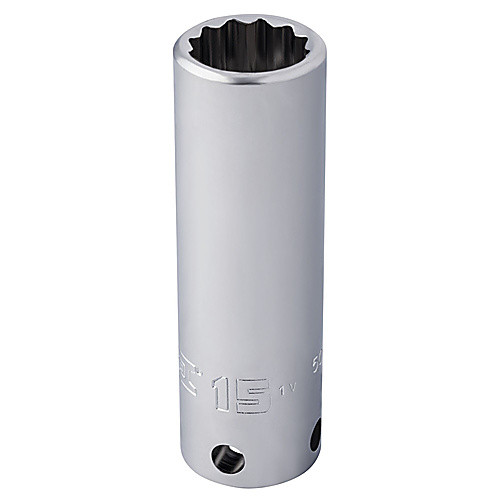 ‎Proto Tether-Ready 3/8″ Drive Deep Socket 15 mm - 12 Point