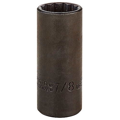 ‎Proto 3/8″ Drive Deep Black Oxide Socket 7/8″ - 12 Point