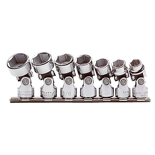 ‎Proto 3/8″ Drive 7 Piece Universal Socket Set - 6 Point