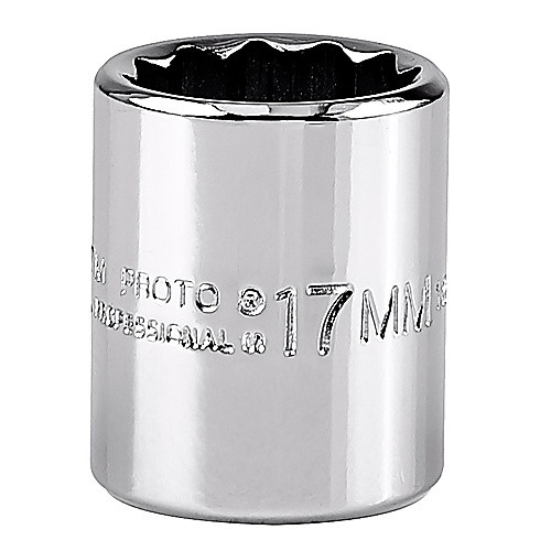 ‎Proto 3/8″ Drive Socket 17 mm - 12 Point