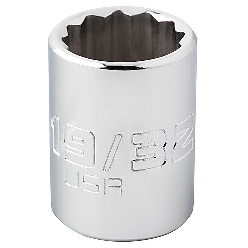 ‎Proto 3/8″ Drive Socket - 19/32″ - 12 Point