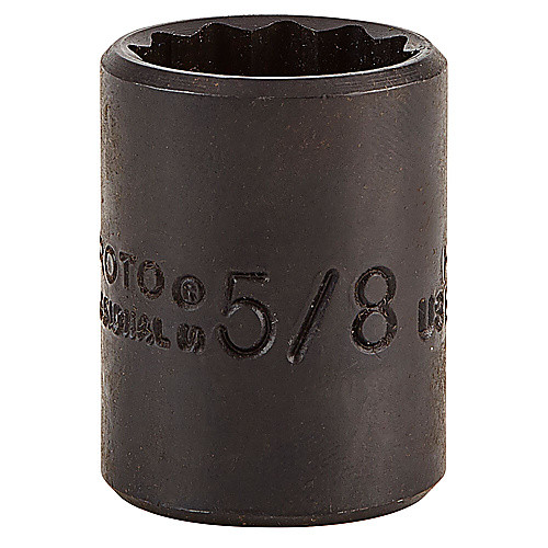 ‎Proto 3/8″ Drive Black Oxide Socket 5/8″ - 12 Point