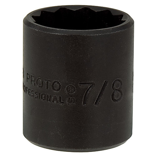 ‎Proto 3/8″ Drive Black Oxide Socket 7/8″ - 12 Point