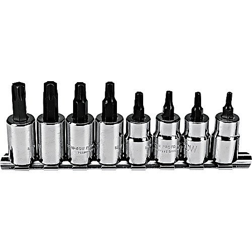 Proto 3/8″ Drive 8 Piece Torx Bit Socket Set