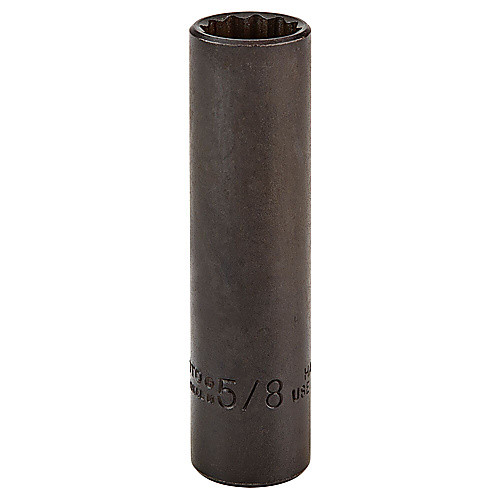 ‎Proto 1/2″ Drive Black Oxide Deep Socket 5/8″ - 12 Point
