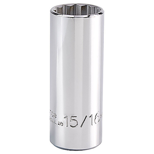 ‎Proto 1/2″ Drive Deep Socket 15/16″ - 12 Point