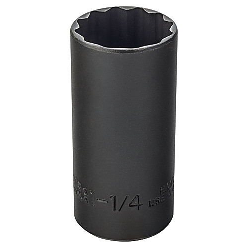 ‎Proto 1/2″ Drive Black Oxide Deep Socket 1-1/4″ - 12 Point