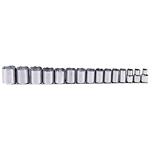 ‎Proto 1/2″ Drive 15 Piece Socket Set - 6 Point