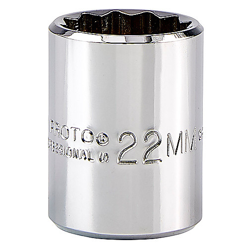 ‎Proto 1/2″ Drive Socket 22 mm - 12 Point