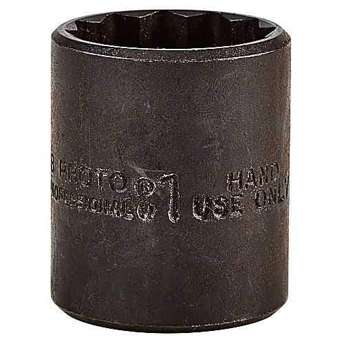 ‎Proto 1/2″ Drive Black Oxide Socket 1″ - 12 Point