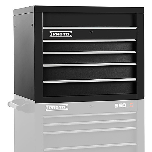 ‎Proto 550S 34″ Top Chest - 4 Drawer, Dual Black