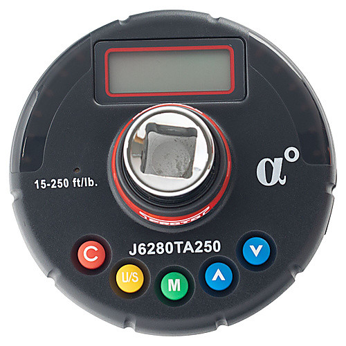 ‎Proto 1/2″ Drive Digital Torque and Angle Adapter 12.5-250.7 ft-lbs