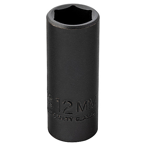 ‎Proto 3/8″ Drive Thin Wall Deep Impact Socket 12 mm - 6 Point