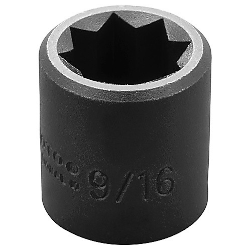 ‎Proto 3/8″ Drive Impact Socket 9/16″ - 8 Point