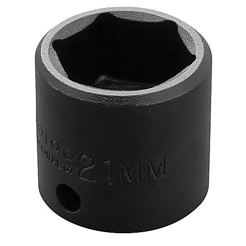 ‎Proto 3/8″ Drive Impact Socket 21 mm - 6 Point