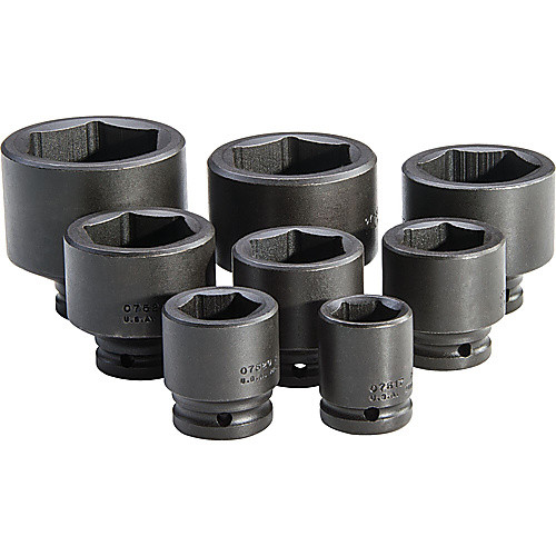 ‎Proto 3/4″ Drive 8 Piece Impact Socket Set - 6 Point