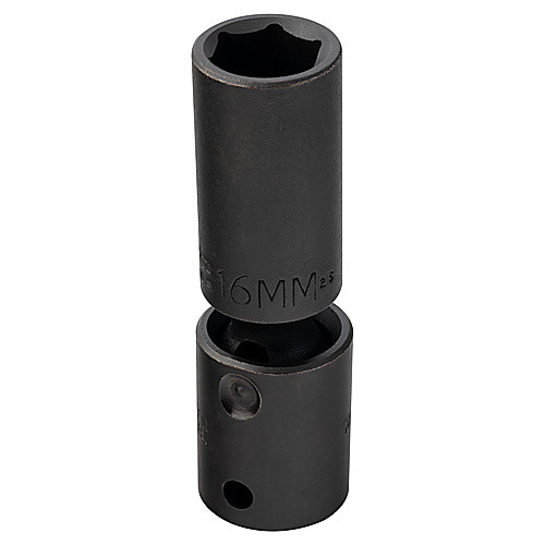 ‎Proto 1/2″ Drive Deep Universal Impact Socket 16 mm - 6 Point