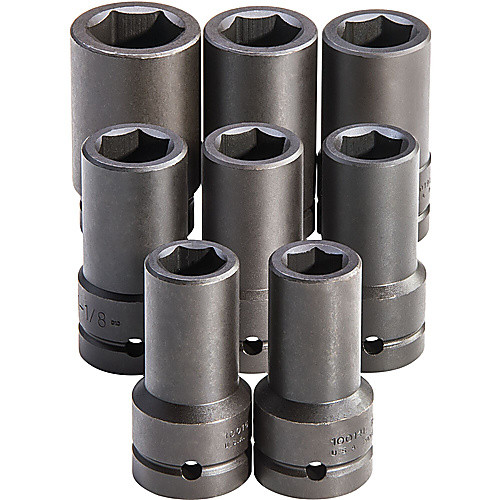 ‎Proto 1″ Drive 8 Piece Deep Impact Socket Set - 6 Point