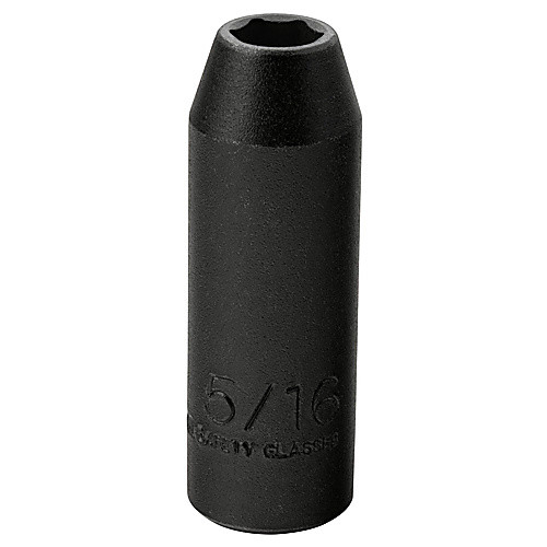 ‎Proto 3/8″ Drive Thin Wall Deep Impact Socket 5/16″ - 6 Point