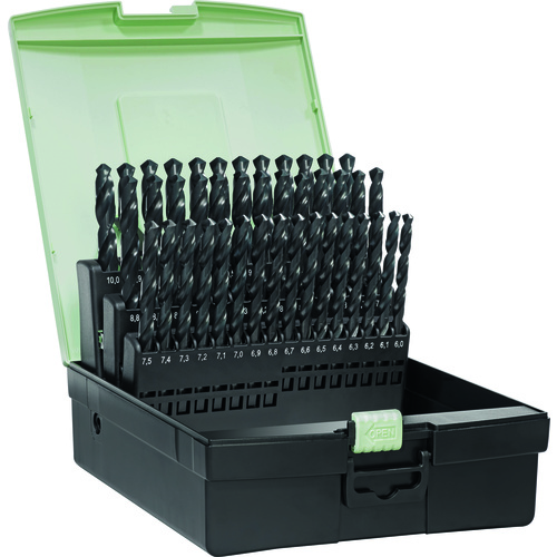 ‎41 Piece 6mm-10mm x .01mm 118° HSS Drill Set