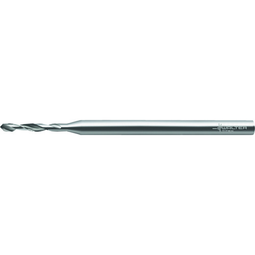 ‎#93 Dia. × 0.984″ OAL Uncoated Carbide Micro Drill, DB130-05-00.190U0-WJ30UU