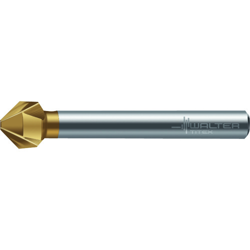 7mm Dia. × 50mm OAL 90° HSS TIN Countersink Drill