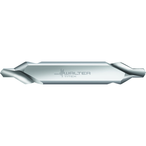 1.6 mm × 35.5 mm OAL 60 Degree HSS Form A Center Drill Bright