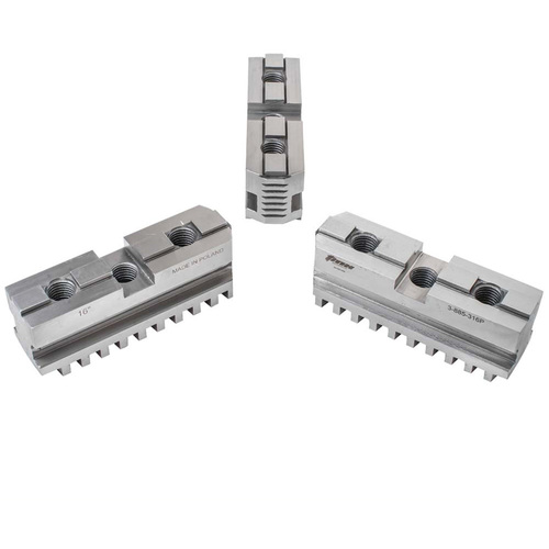 Hard Master Jaws for Scroll Chuck 12″ 3-Jaw 3 Pc Set