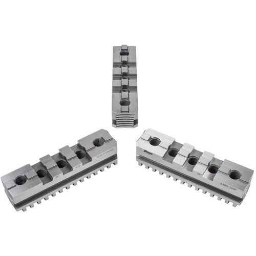Hard Master Jaws for Scroll Chuck 25″ 3-Jaw 3 Pc Set