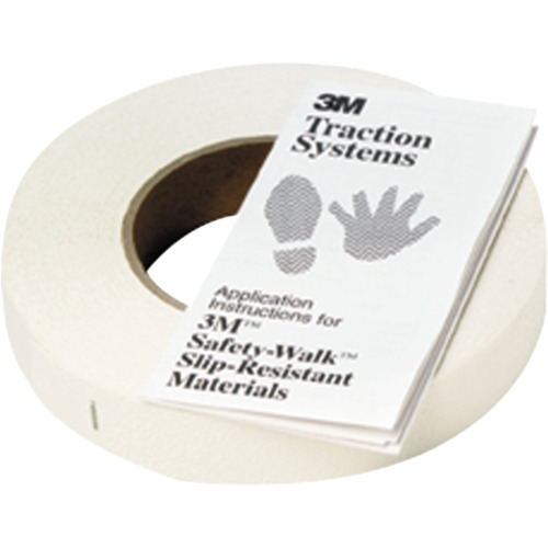 3M Safety-Walk Slip-Resistant Fine Resilient Tapes and Treads 200 Series White 305 mm × 18 m